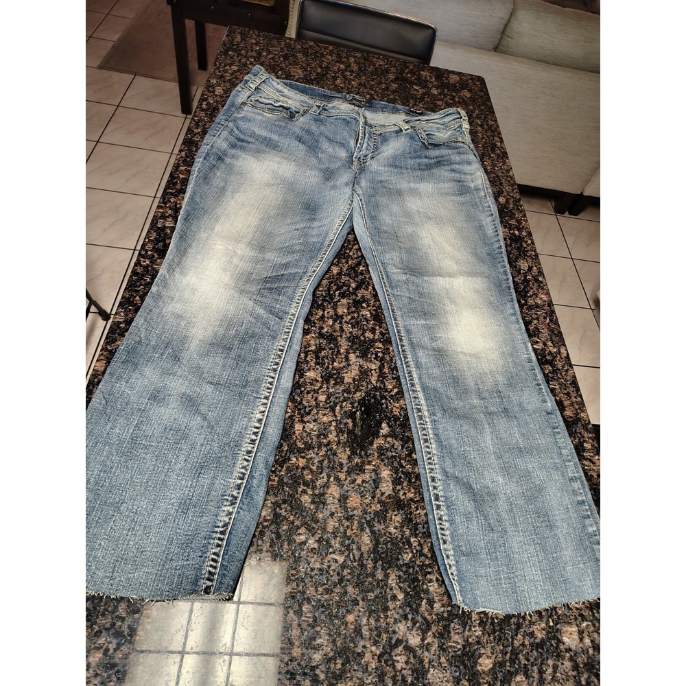 Silver Jeans Light Blue Boot Cut Jeans